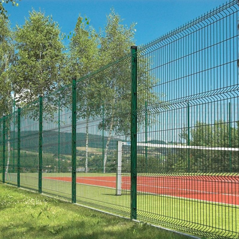 High Quality Decorative Garden Metal Fence 3D Curved Guardrail