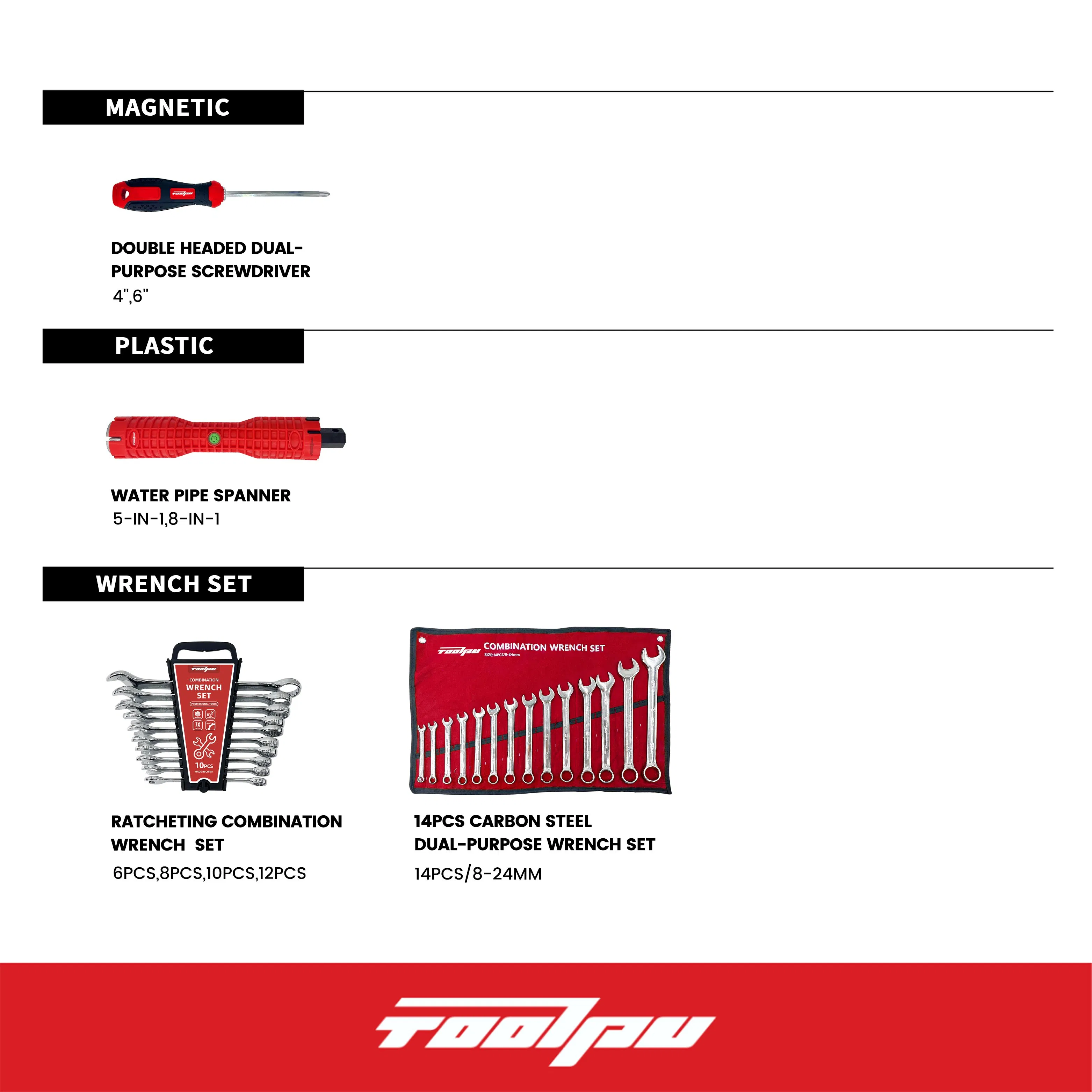 High Torque Screwdriver with Two-Color Comfort Grip Handle