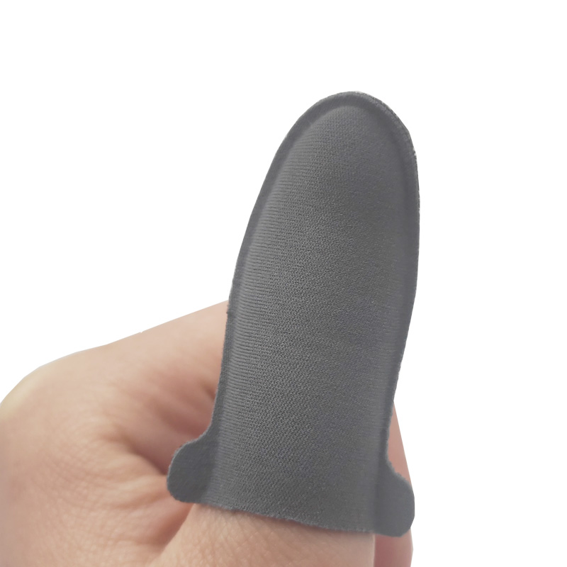 Silver Fiber Cloth Finger Sleeves Pubg Game Finger Gloves Anti-Sweat Comfortable Wear