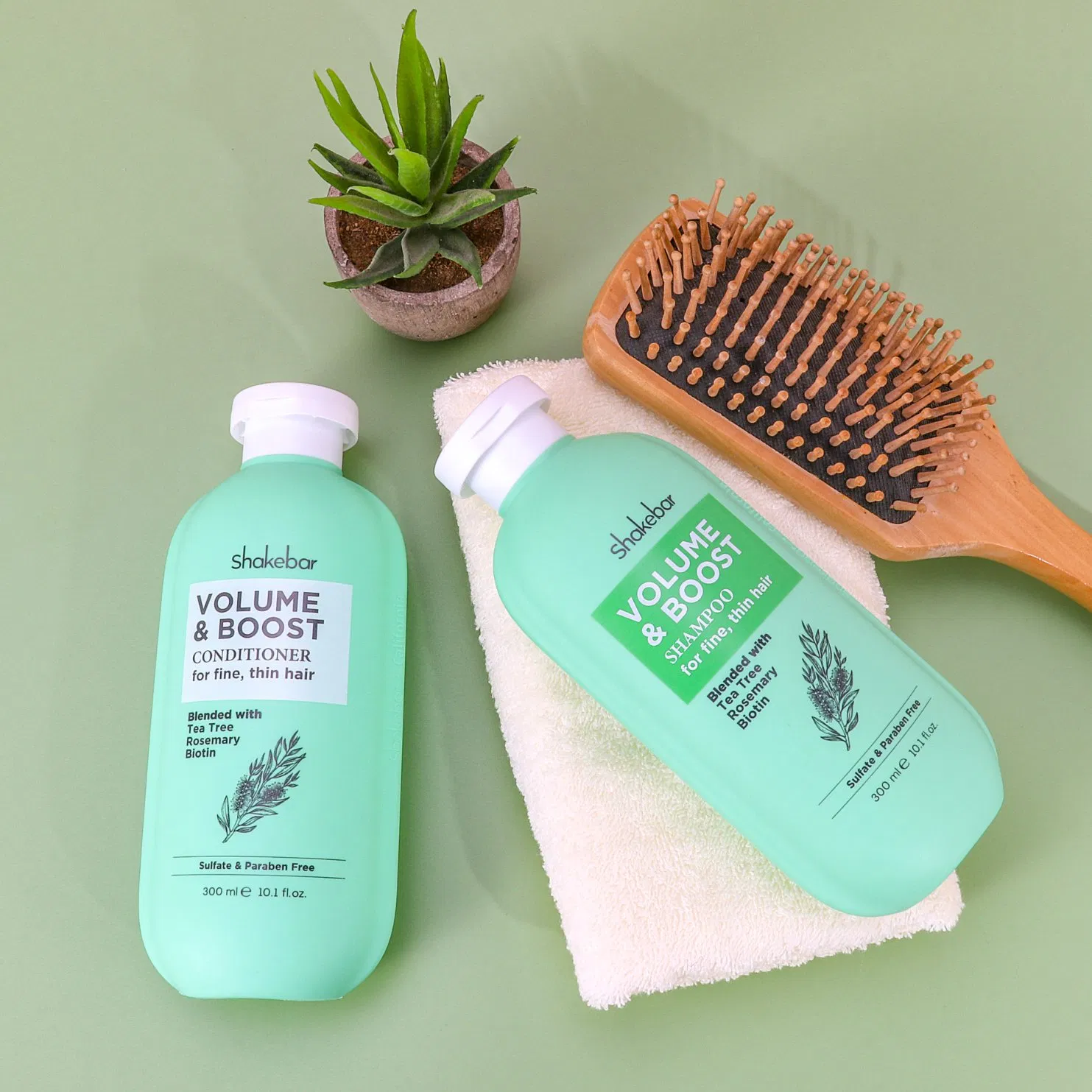 Shakebar Cost-Effectively 300ml Hair Care Products Biotin Salon Shampoo and Conditioner
