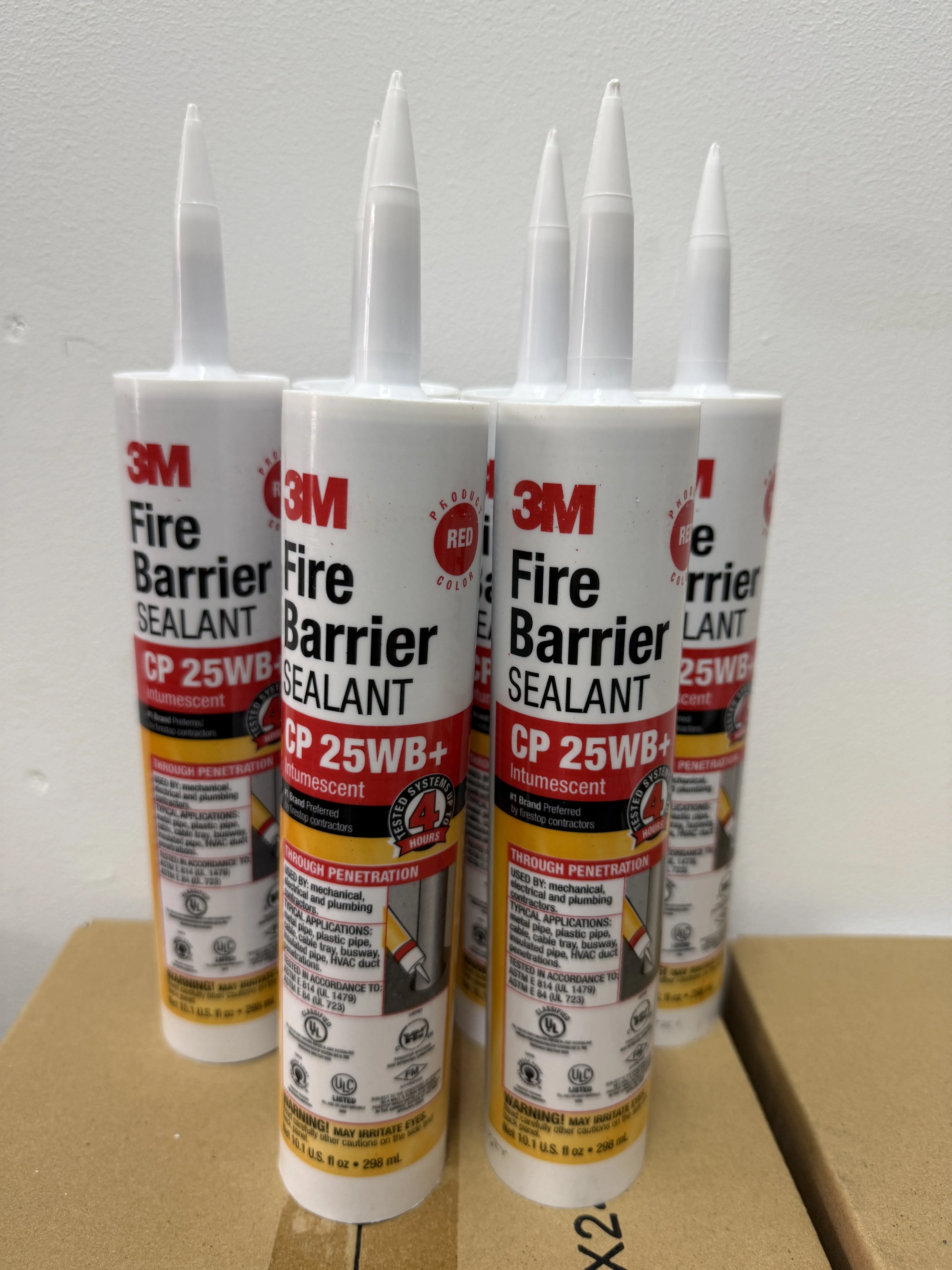 Water Activated Fire Barrier Sealant for Home Gaps