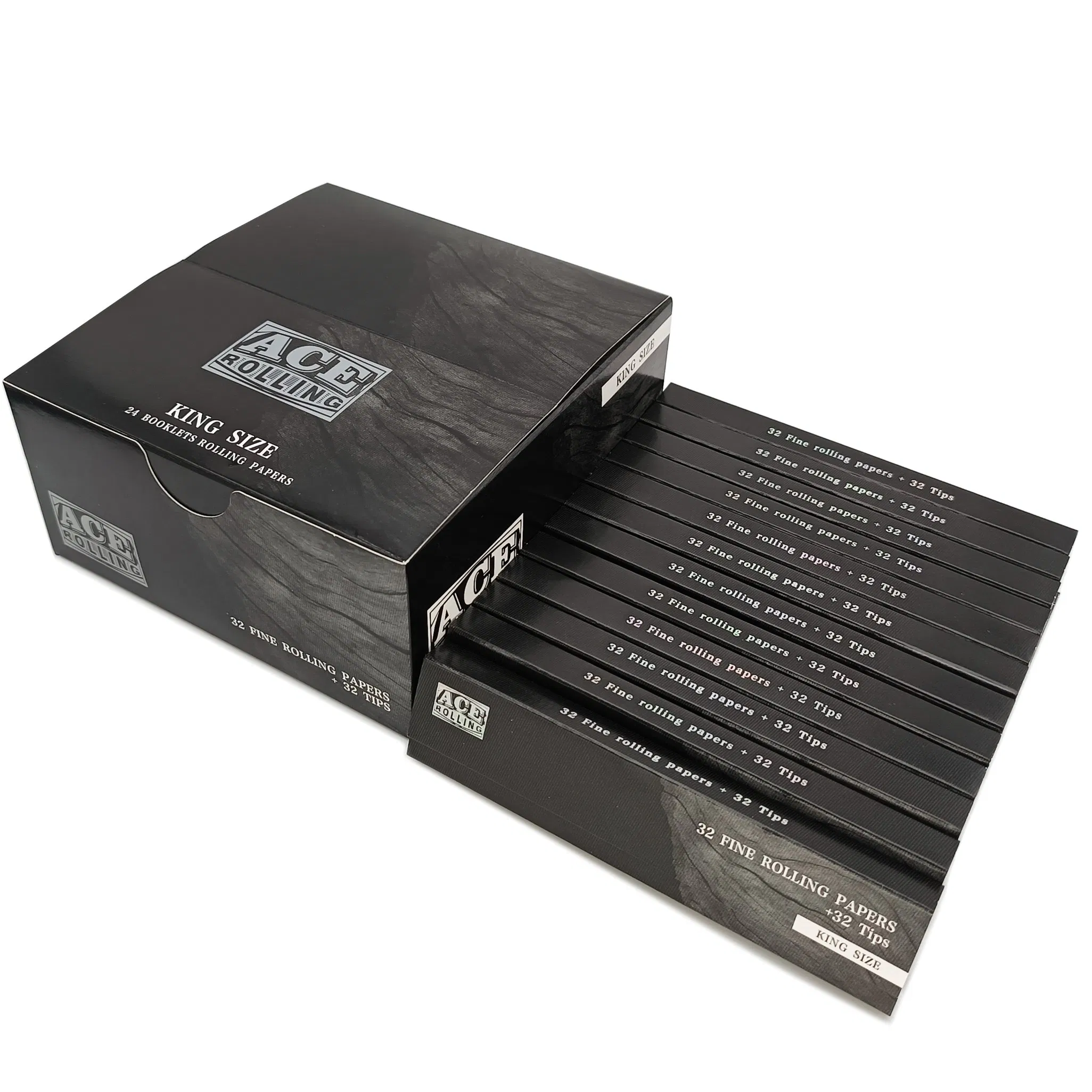 Custom Ultra Thin 10g Cigarette Rolling Paper Smoking with Tips