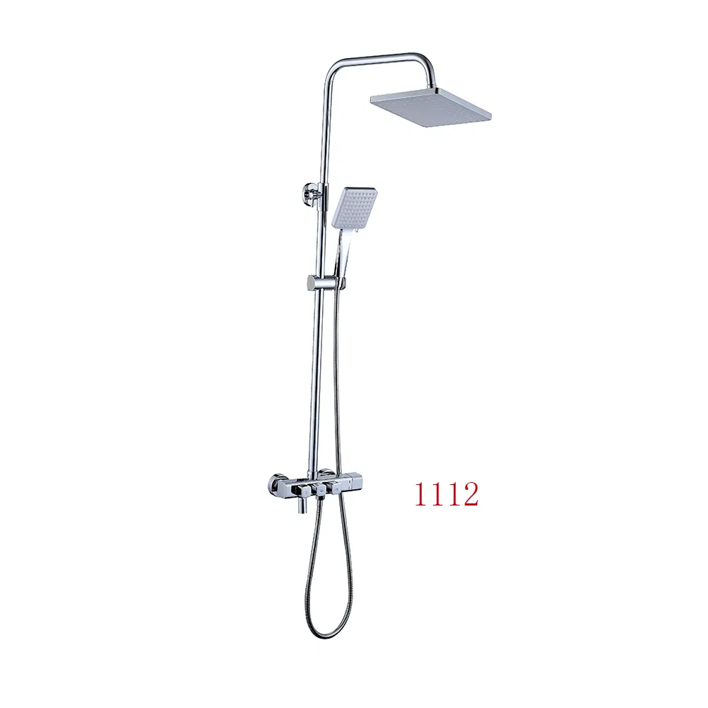 China Factory Brass Body Shower Set with single Handle Bath Hand Shower for Bathroom Deco