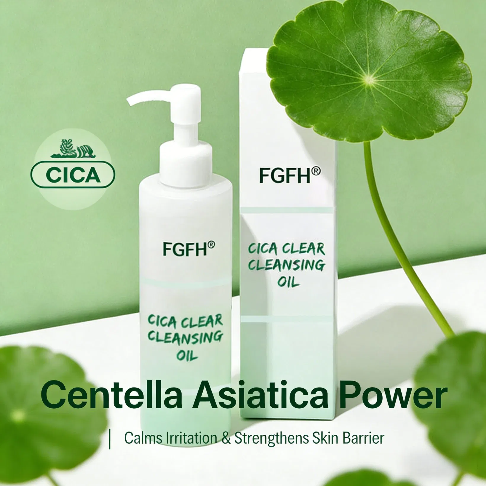 Centella Asiatica Cleansing Oil Relief Facial for Soothing Makeup Remover Oil