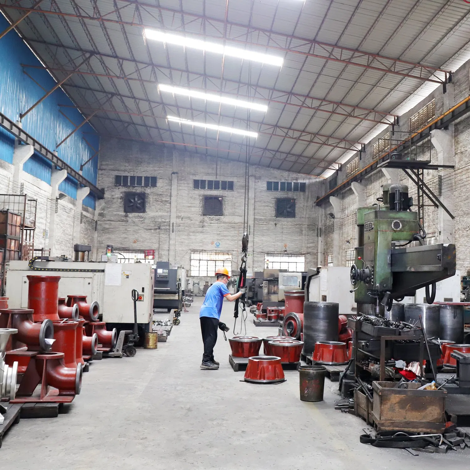 Wear Resistant Cast Iron Submersible Pump Centrifugal Rotor Parts