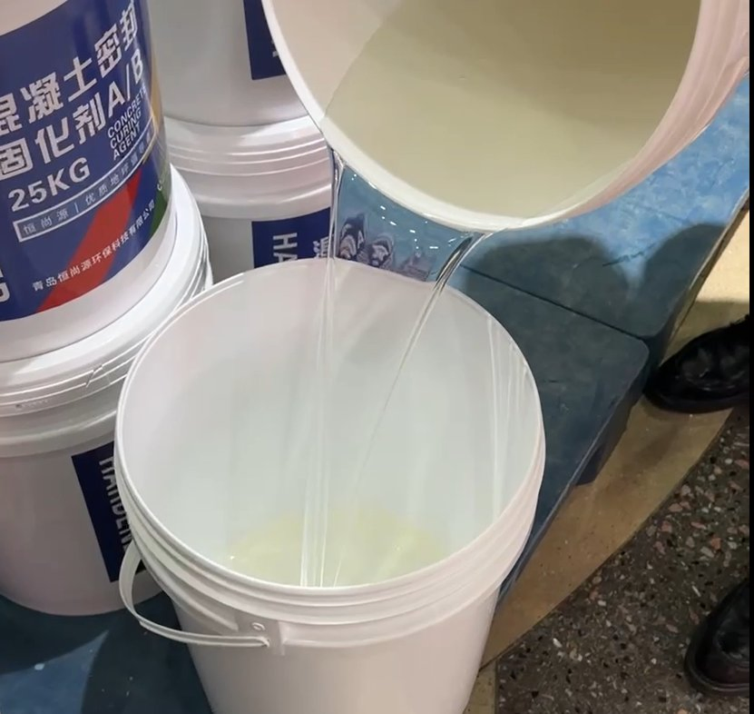 High-Strength Concrete Curing Agent Non-Dusting Stability Clear Liquid Floor Hardener