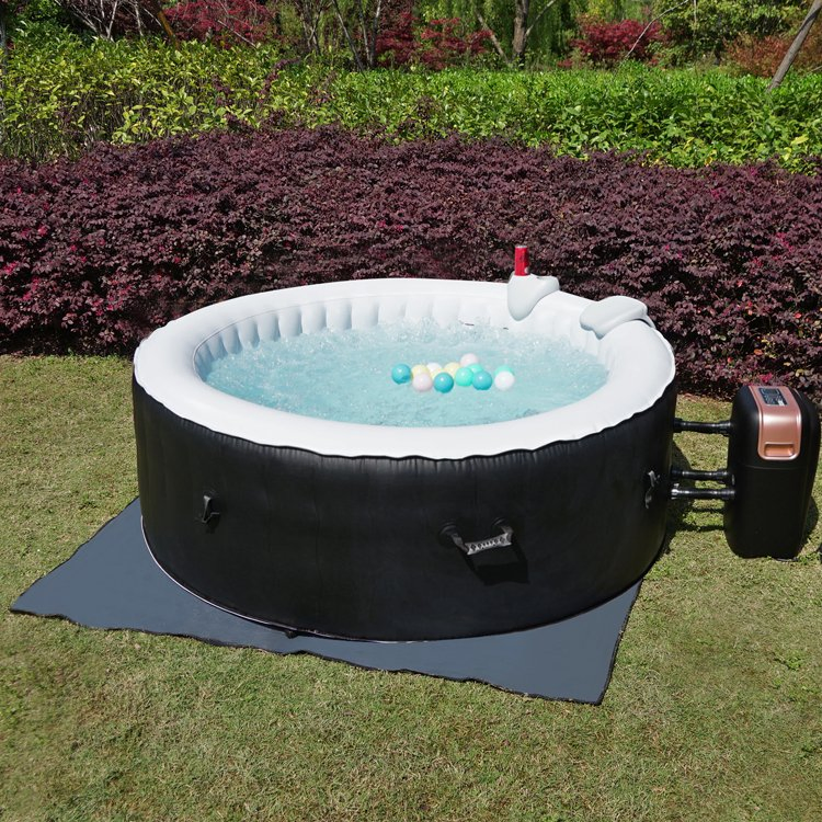 Складной спа-бассейн для сада, 4 персоны