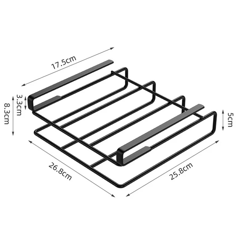 Clever Metal Kitchen Butcher Vertical Under Cabinet Cutting Board Storage Cabinet Chopping Block Cutting Board Storage