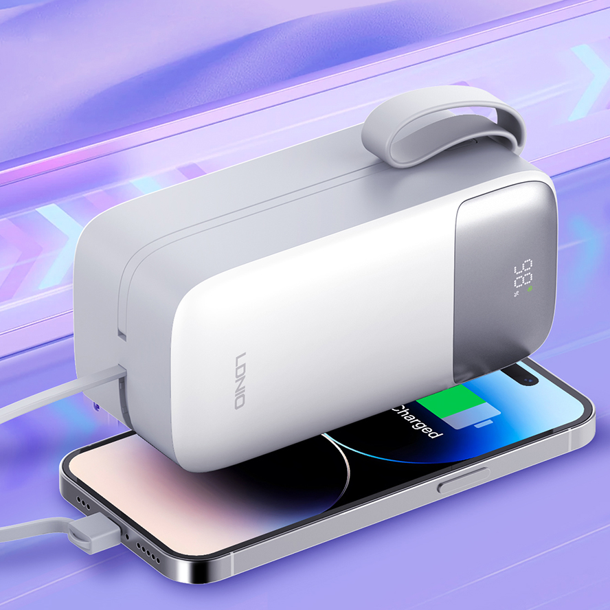 Портативное зарядное устройство Ldnio PQ50 50000 мАч с быстрой зарядкой