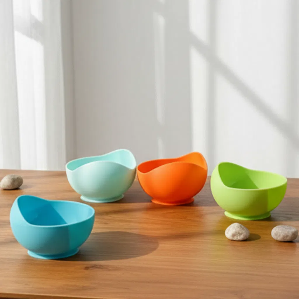 Baby Silicone Bowl - BPA Free, Unbreakable for Infant Feeding