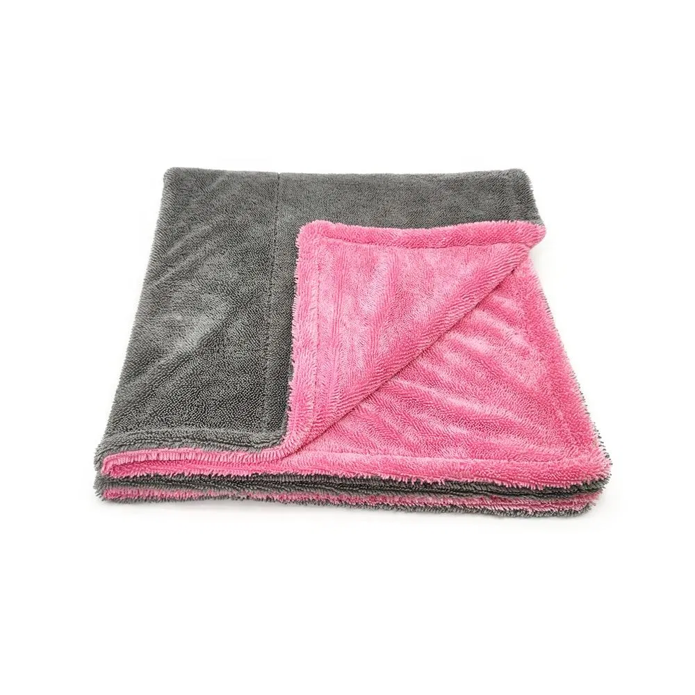 Shineopen Hot Selling Auto Detailing Car Wash Microfiber Twist Loop Quick Drying Towel 1200GSM