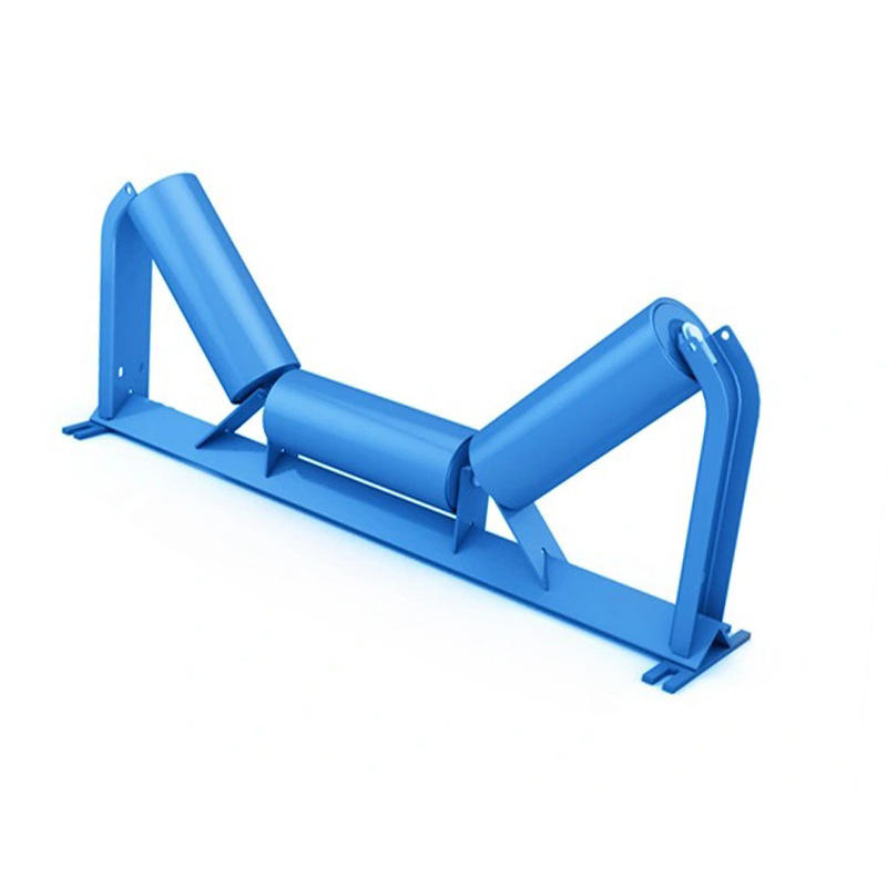 China Supplier System Idler Parts for Belt Rubber Conveyor Roller