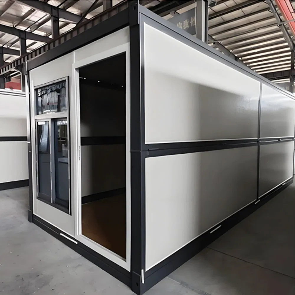China Mobile Modular Prefabricated Home Foldable 20FT 40FT Modern Living 2 Bedroom Tiny Expandable Luxury Prefab Container House for Portable Toilet Camp Villa