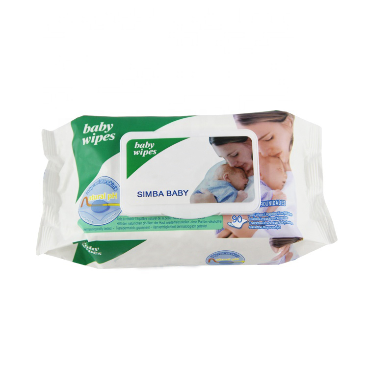 Soft Moisturizing Disposable Scrim Reinforced Paper Facial Wipes