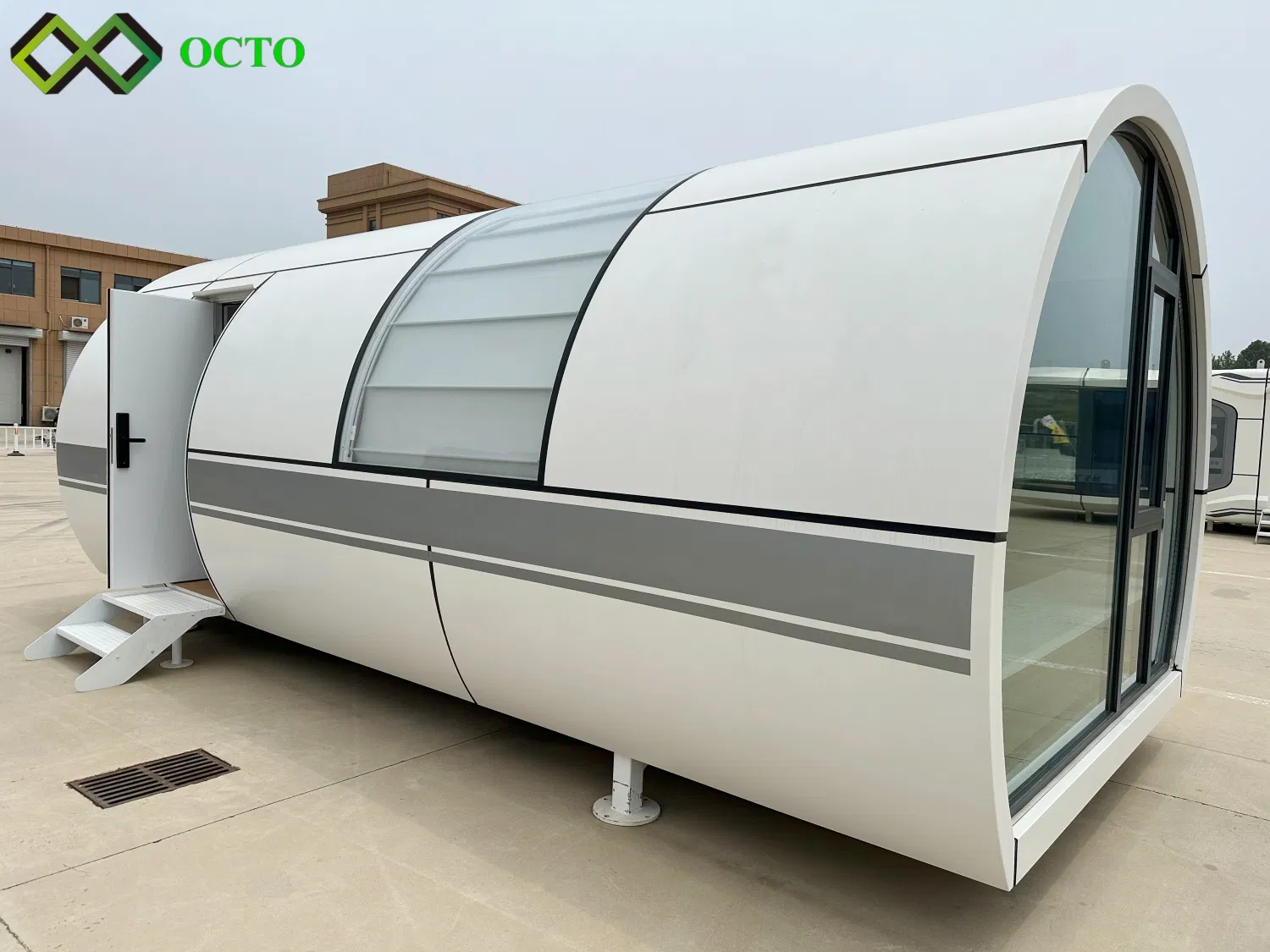 3 Bedrooms Prefab Homes OEM Capsule House Factory Home Stay Holiday Hotel for Sale