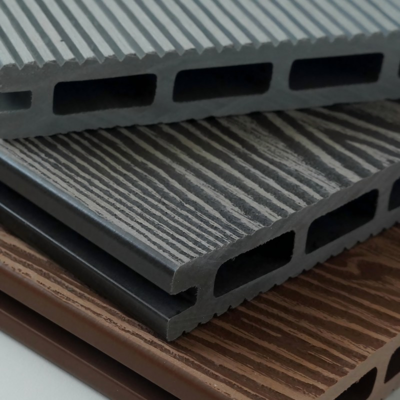 Brand New Outdoor Waterproof WPC Composite Decking Wooden Flooring WPC Decking Artificial Wood Decking Floor