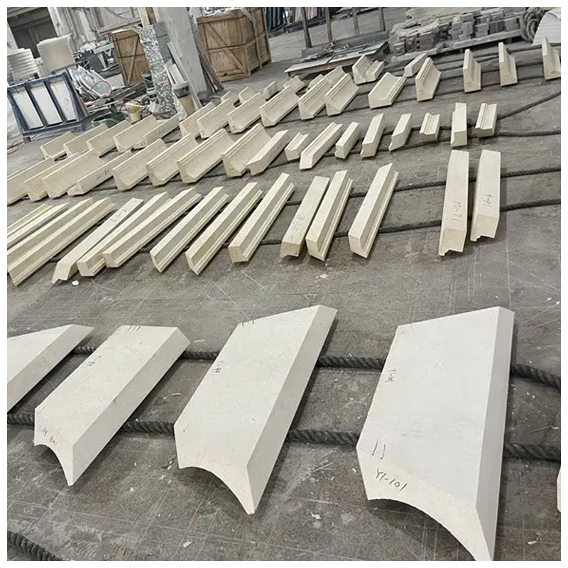 Sahama White Limestone Exterior Wall Tiles