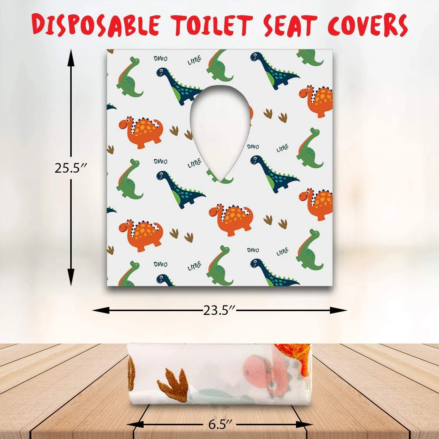 OEM Disposable Hygienic Waterproof PP+PE Disposable Toilet Seat Covers Daily&Trip Use