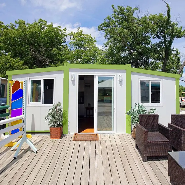Portable Tiny Home 20FT 40FT Expandable Container House Prefabricated Living Supplier
