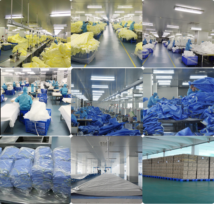 Disposable Bouffant Nurse Cap Non Woven Surgical Mop Caps Hair Nets 9/10g 18-24 Inch Stripe Clip Cap