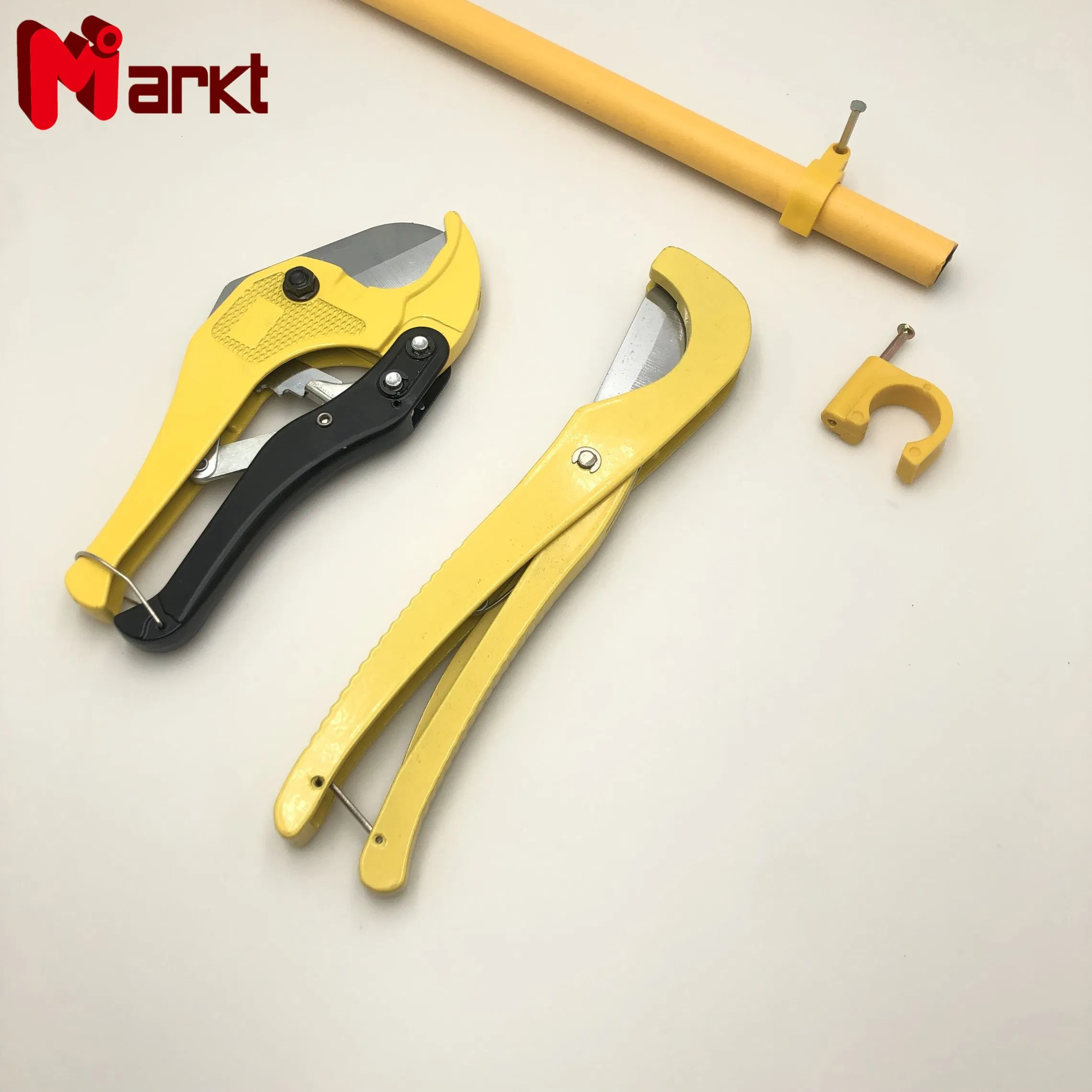 Mixed Color Plastic Pipe Cutter Portable Hand Tool PVC Scissors