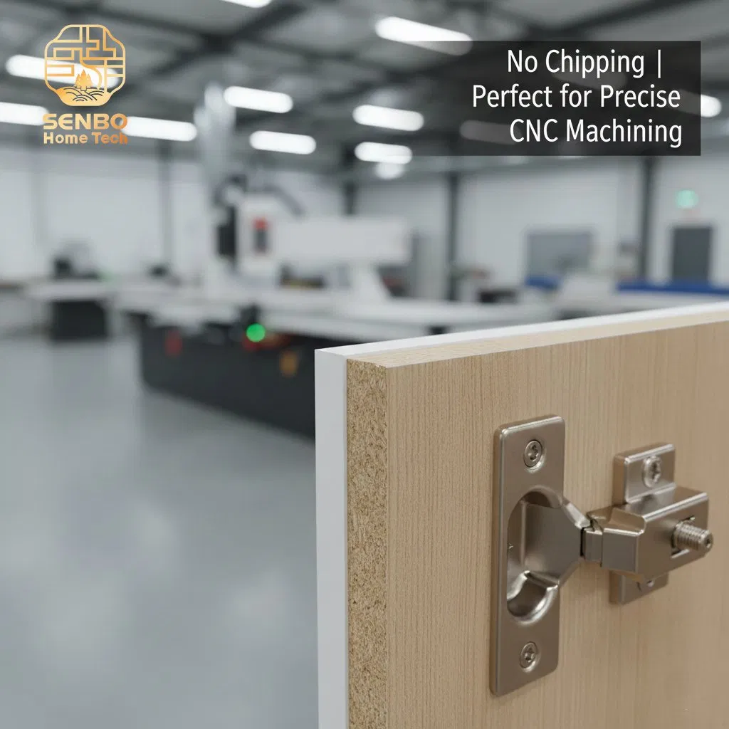 9mm 12mm 18mm 25mm Melamine Faced Particle Board Chipboard for Furniture and Building Material