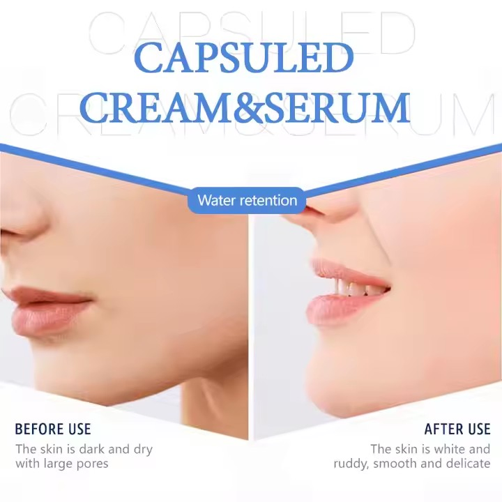 Wholesale Whitening Dark Spots Corrector Face Cream Vitamin C Capsule Cream Face Moisturizer