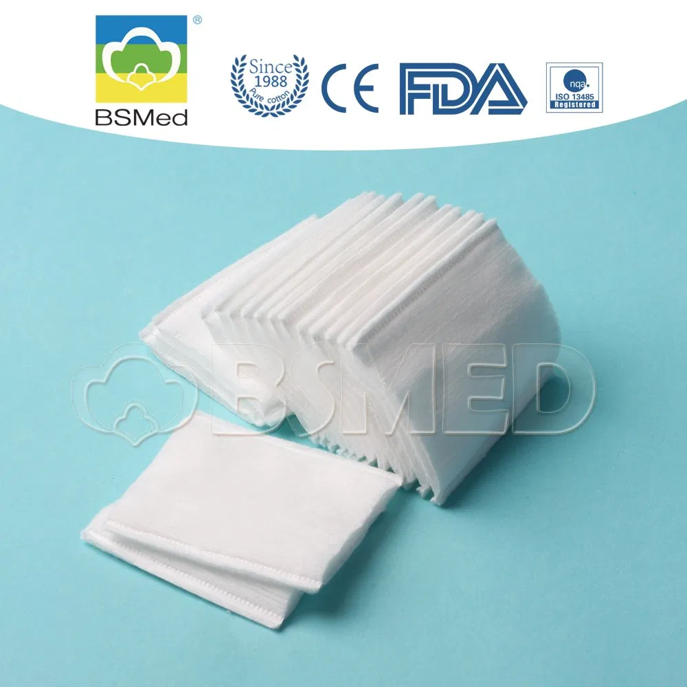 Surgical Sterile Petrolatum Caseline Gauze Pads Makeup Cotton Cotton Pad
