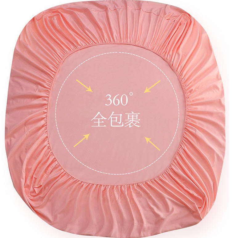 Pure Cotton Bed Hat Single Mattress Protector Dust Sheet Bed Cover Mattress Cover Hotel Wholesale