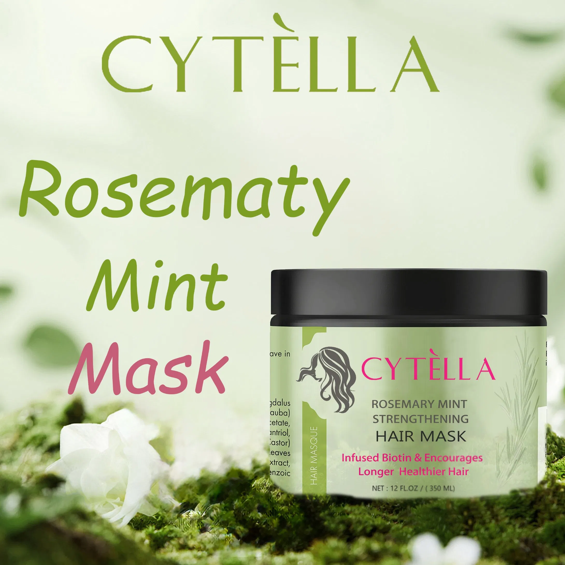 Biotin Encourages Healthier Hair Rosemary Mint Mask