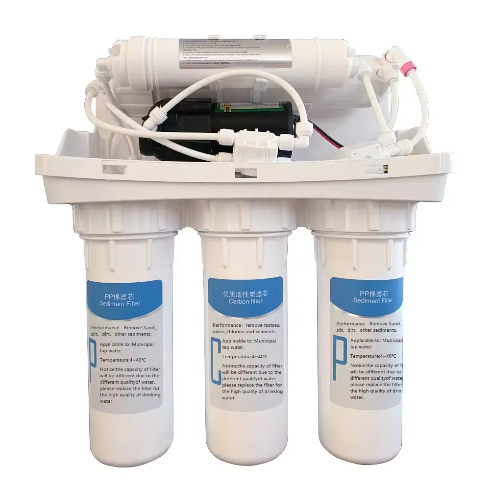 Advanced Domestic 7 Stage RO Water Filter Purifier System with Steel Bracket