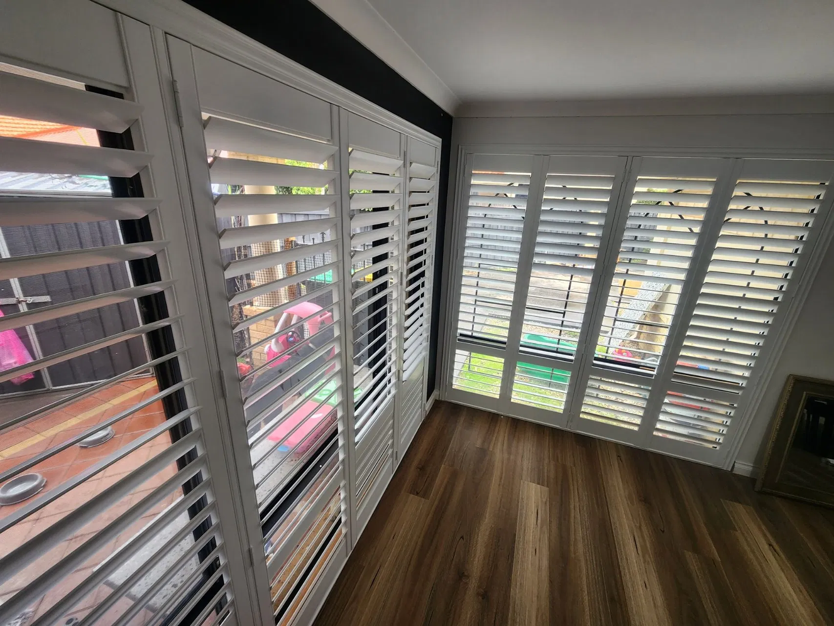 Sliding Doors More of Our Beautiful PVC Plantation Shutters