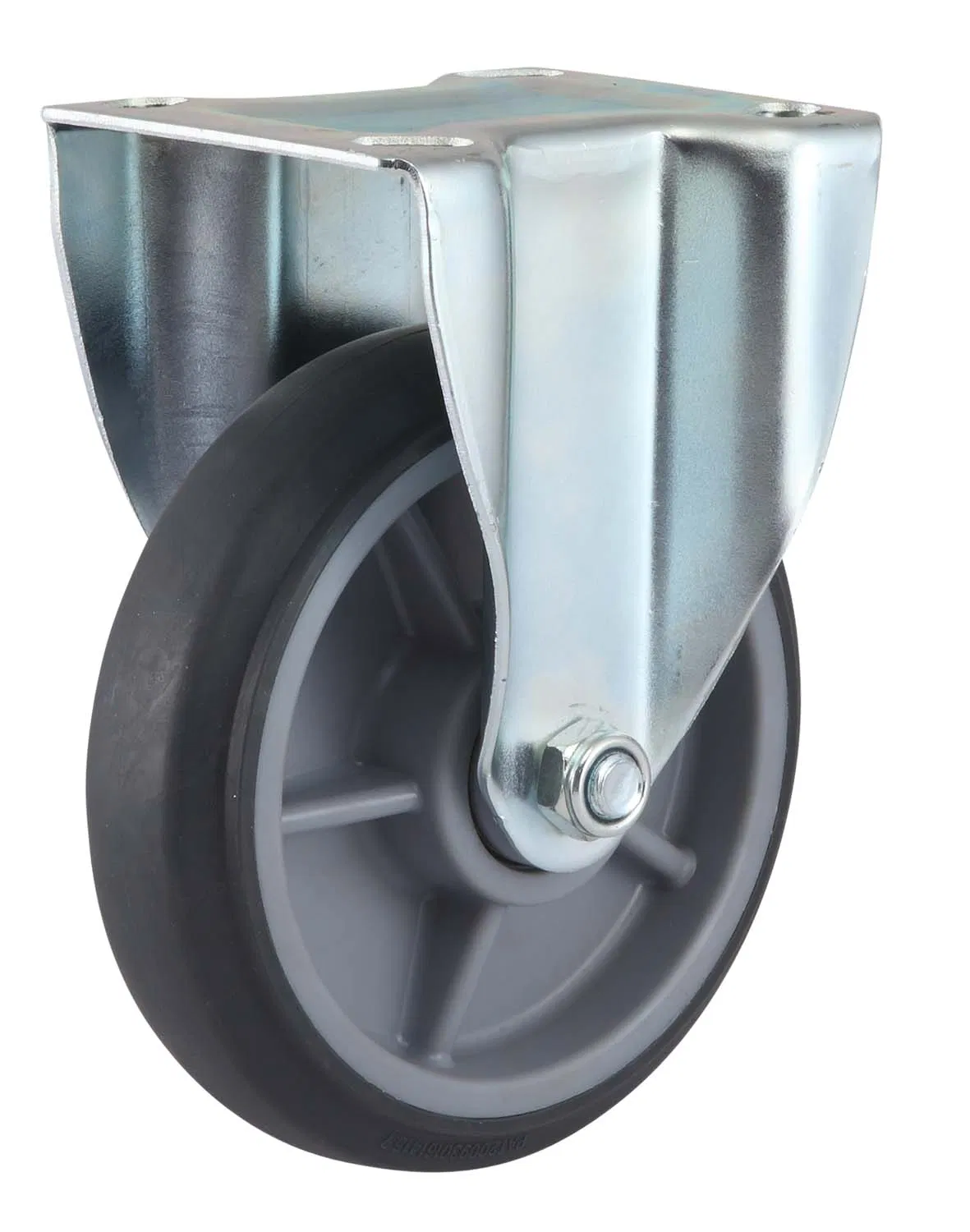 Globe Furniture Wheels Threaded Stem Industrial TPR Casters Wheels for Leg Facilities