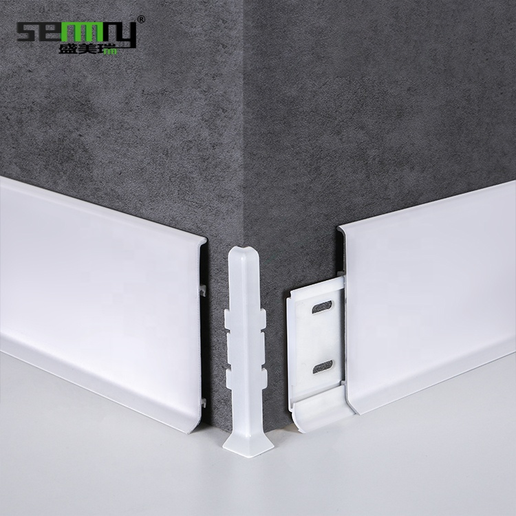 Skirting Board Aluminium Profile Kitchen Cabinet Baseboard Wall Skirting