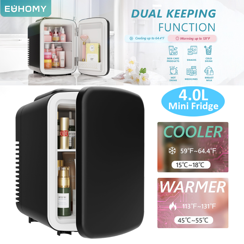 Compact Beauty Cooler with Heating and Cooling for Skincare Lovers