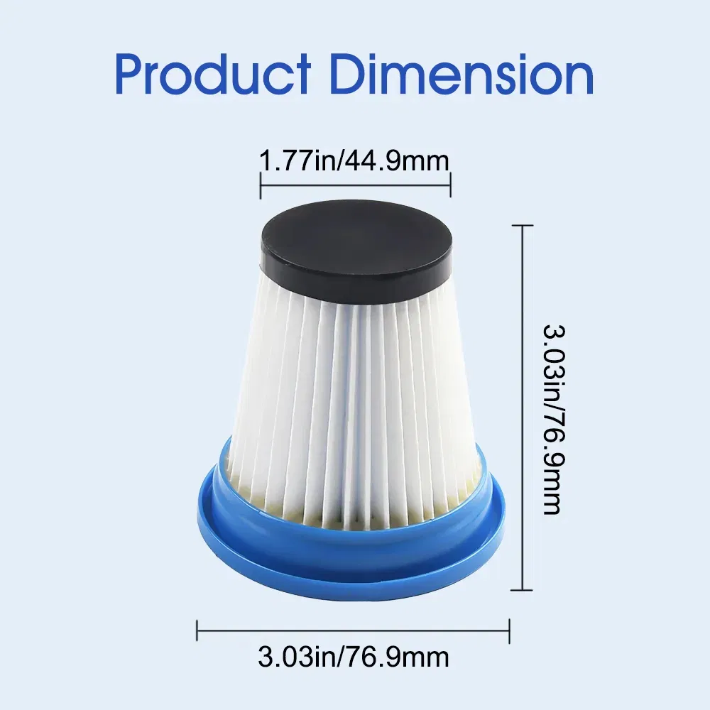 520280 HEPA Filter Replacement for Kenmores Ds1030 Cordless Stick Vacuum Lightweight Cleaner 2-in-1 Handheld Vacuum Cleaner Part