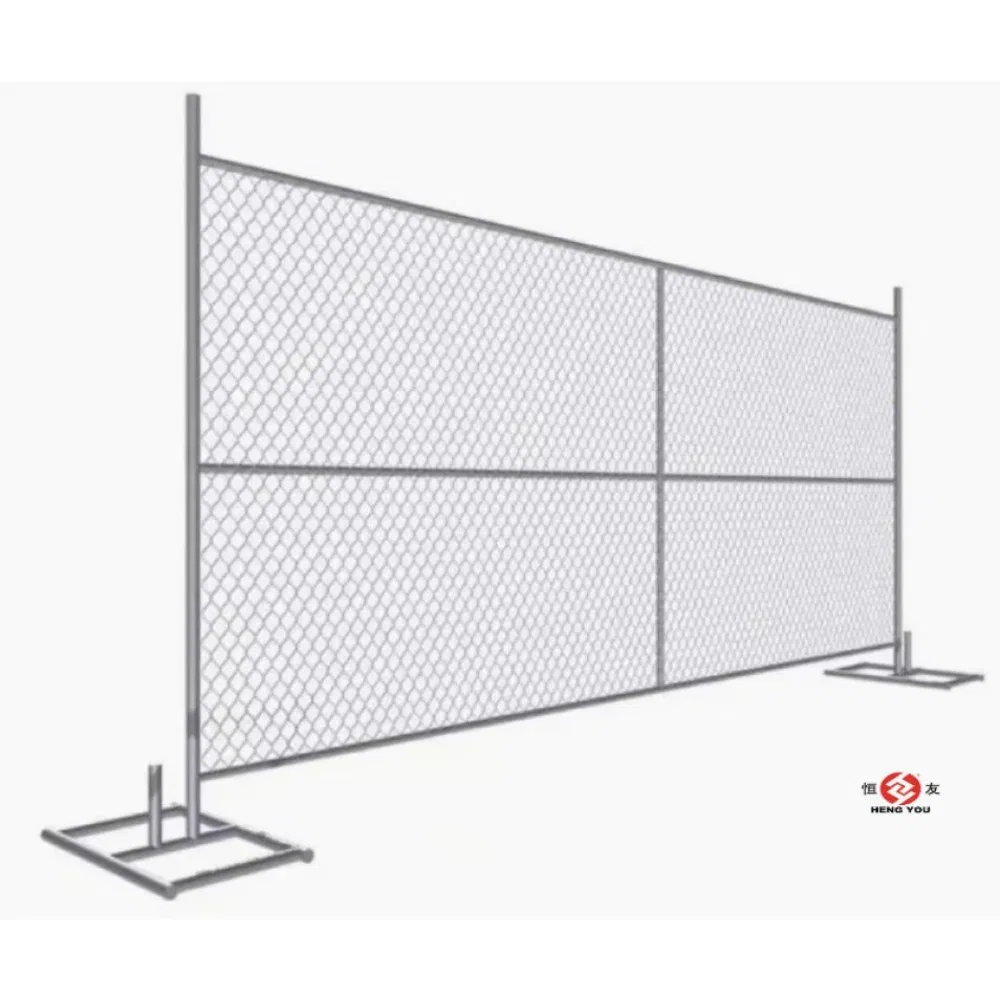 Hot Dipped Galvanized America Portable Chain Link Temporary Fence /Fence Panel 6' X 10' Fencing