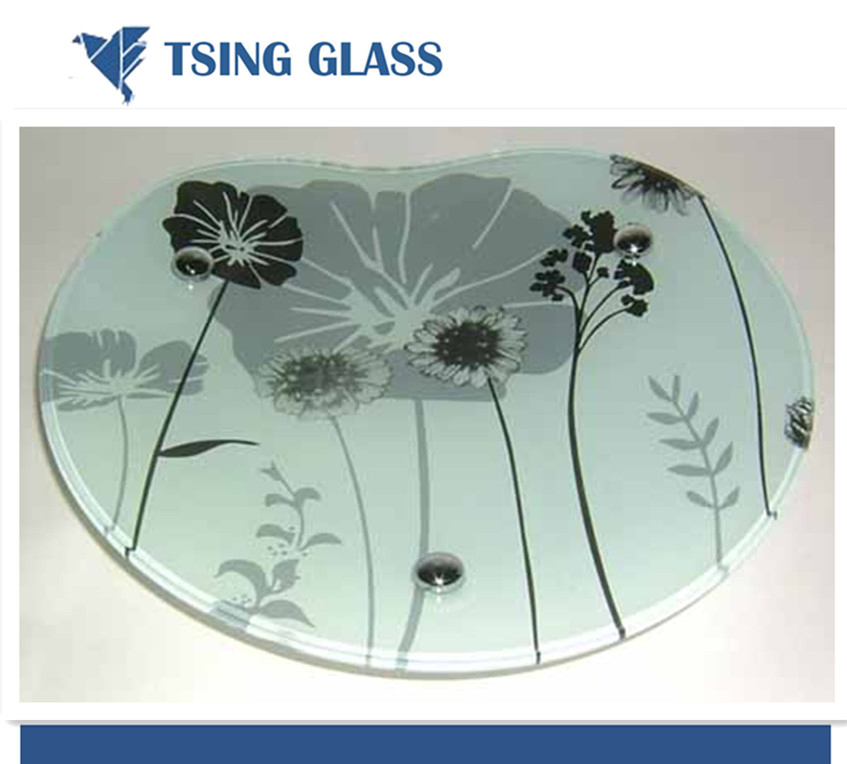 Enameled Ceramic Fritted Frit Tempered Toughened Silk Screen Digital Printed Printing Architectural Glass 4mm 5mm 6mm 8mm 10mm 12mm