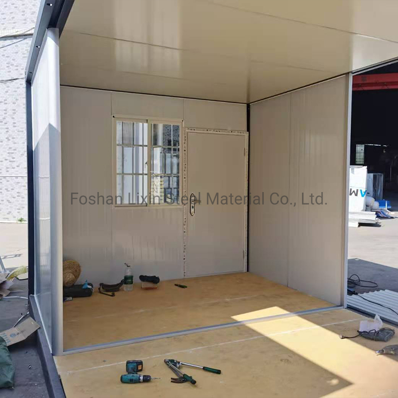 Rock Wool Steel Sandwich Panel Modular House Prefab Container Building