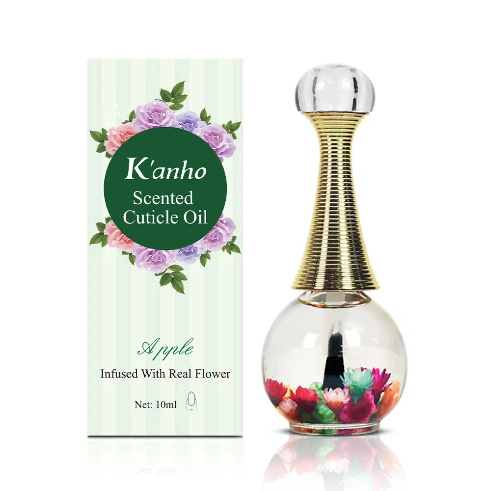 Private Label Apple Scented Cuticle Oil Moisture Nail Oil Care Dry Flower Nutrition Cuticle Oil for Nail Protection
