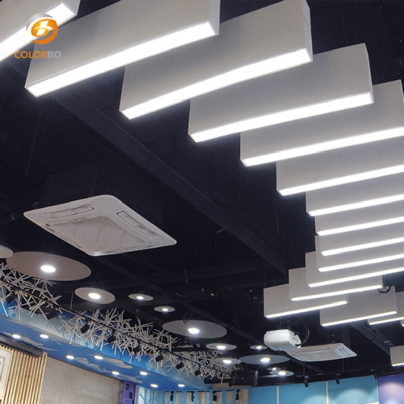 Linear creative decorating  custom lighting chandelier