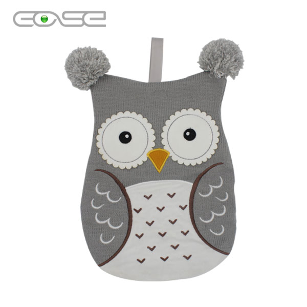 Cartoon Animal Image Portable Microwave Wheat Heat Bags for Children