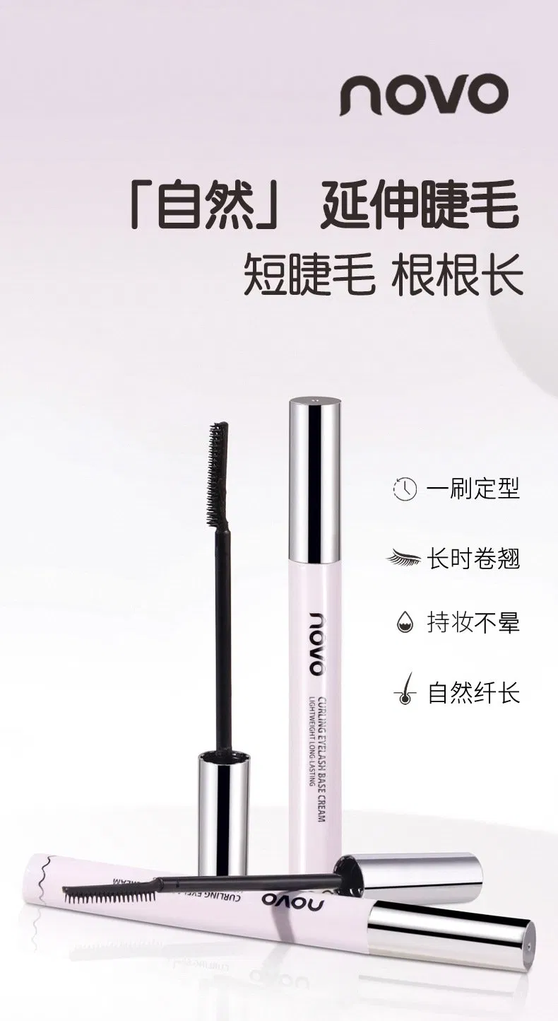 Balyna Natural Lengthening Long Lasting Curling Smudge Proof Lightweight Buildable Mascara