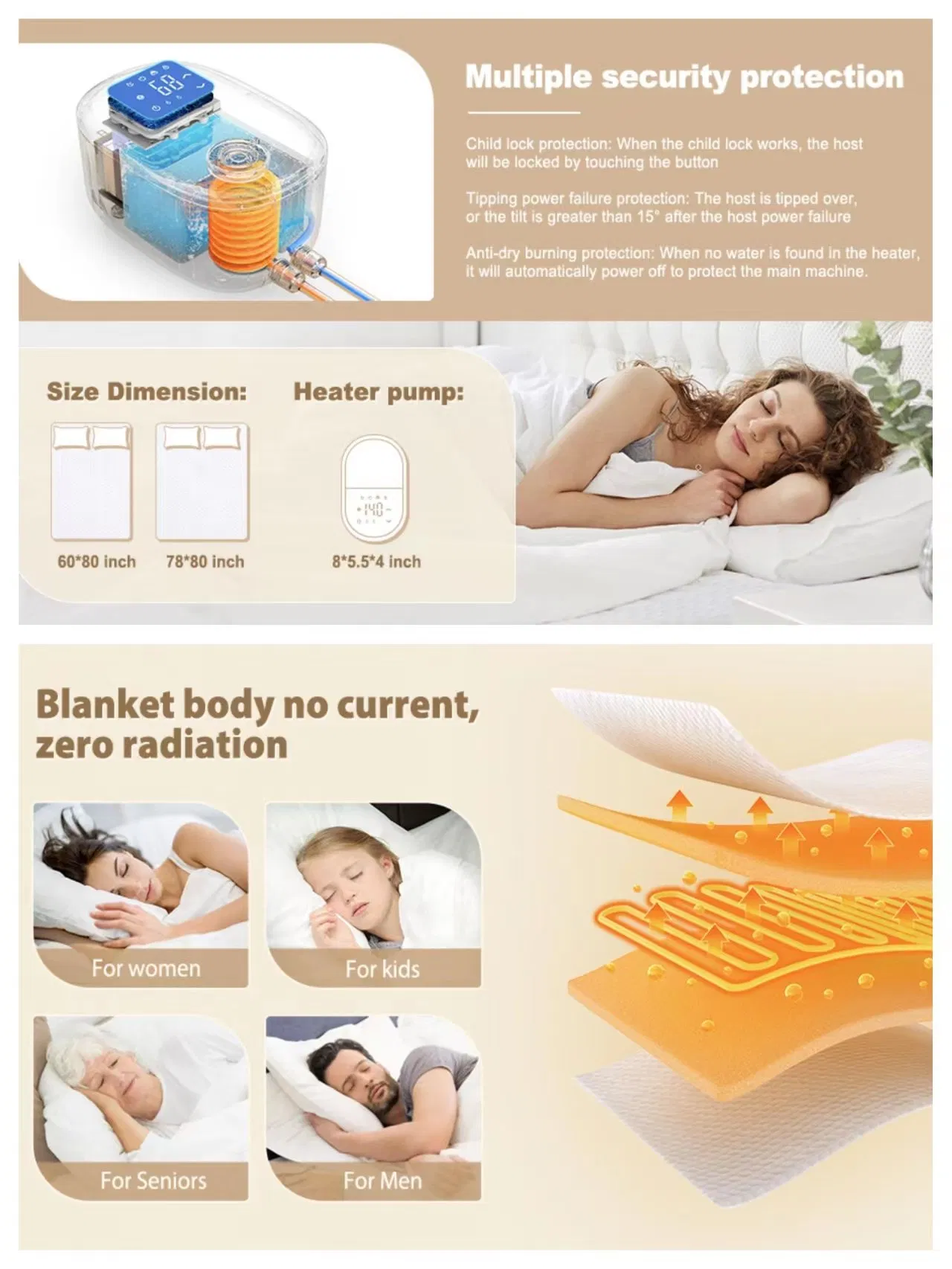 Super Comfortable Heated Blanket for Cold Winter Evenings