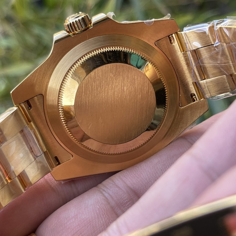 1: 1 Replica Submariners Series Gold Case Blue Dial Watch with Ceramic Bezel and Chronograph Function - a Prestigious Business Mechanical Men's Watch