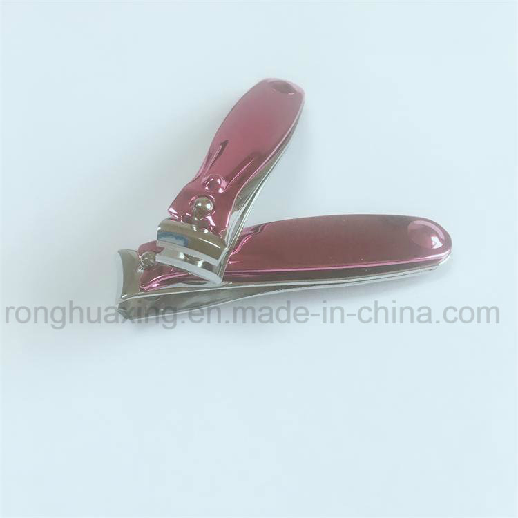 New Carbon Steel Professional Nail Clipper with Electrophoretic Handle