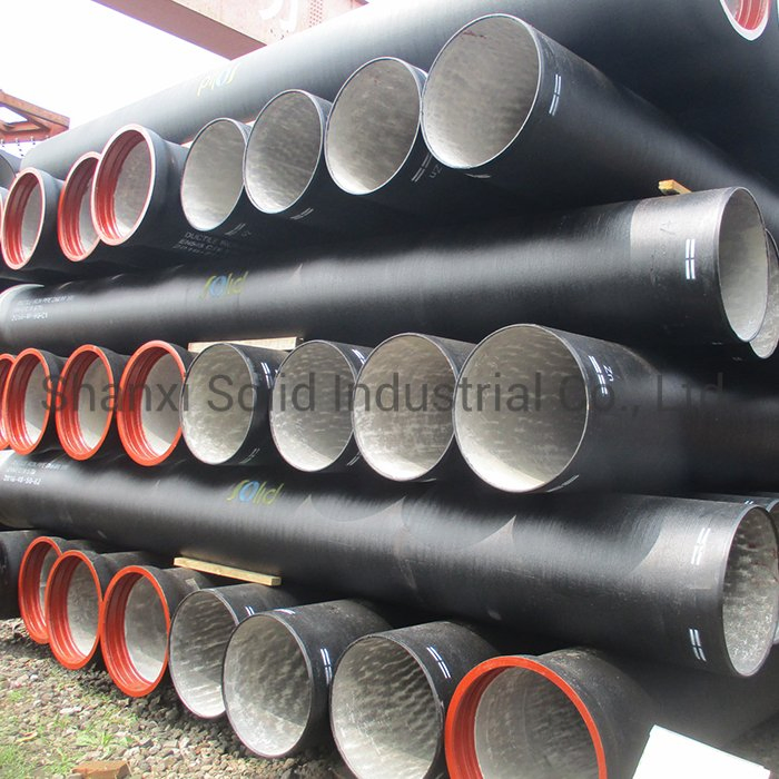 Hot Sale ISO2531 En545 Di DN80-DN2600 Ductile Iron Pipe K9 C40