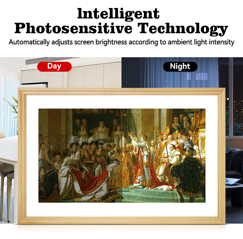 Цифровая фоторамка Allwin NFT 32 дюйма Android 11