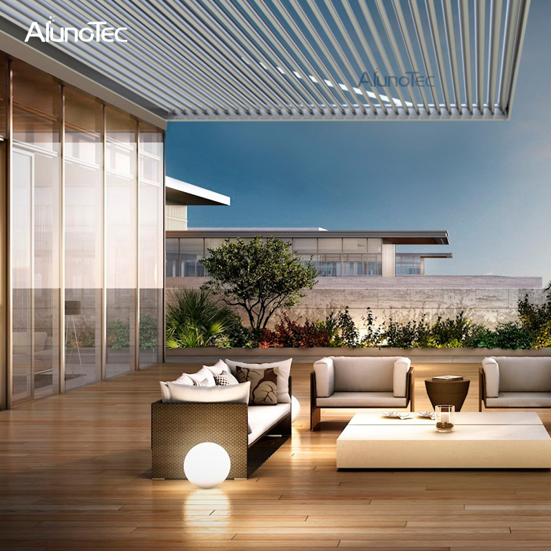 Freestanding Automatic Pergola with LED