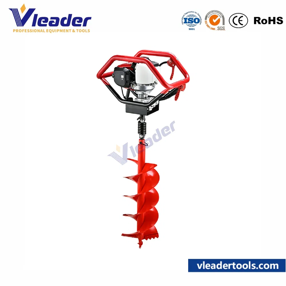 1-2 Person Control Post Driver with Recoil Start System 47.9cc Displacement